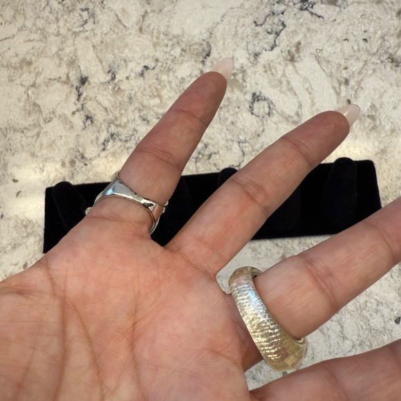 Set of two rings costume ewlery - Picture 5 of 8